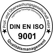DIN EN ISO 9001:2000质量体系认证标志